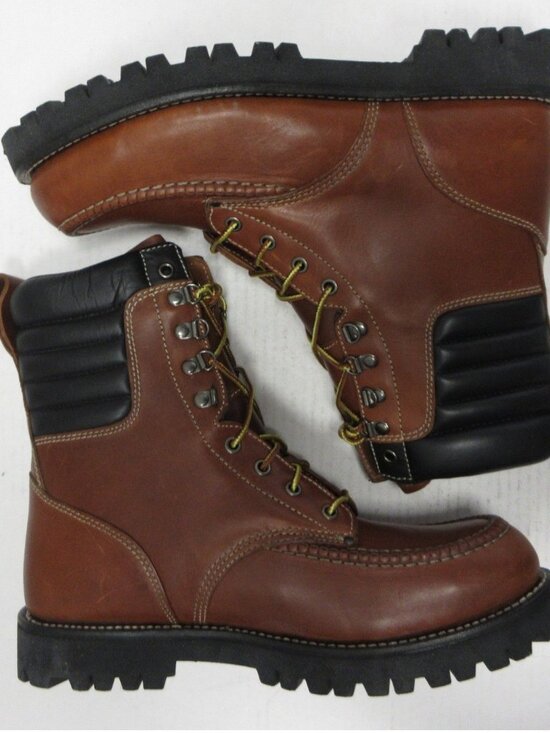 VTG Polo Ralph Lauren Sport Boots 11.5 D Leather Rugged Work MG1702 main image 7